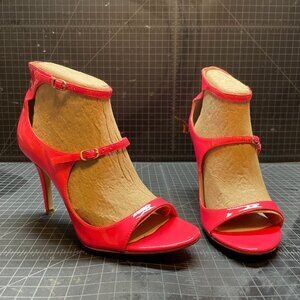 Diesel Patent Leather Hot Pink Strappy Heels Size 38